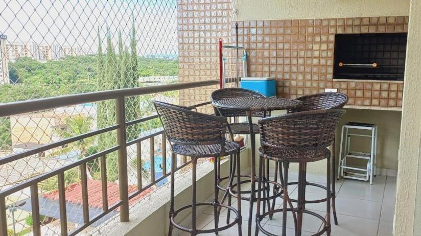 Apartamento Prive Das Thermas II Caldas Novas Go Exterior photo